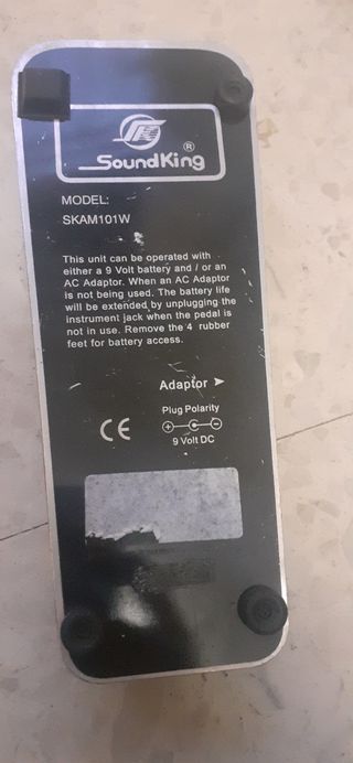 PEDAL DE GUITARRA WAH WAH