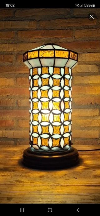 Lámpara de mesa vintage