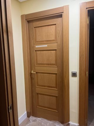 Puertas de roble macizo