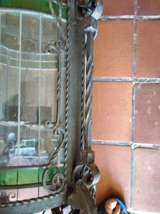 Farol artesanal de forja Ubeda