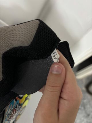 Casco de moto para niño