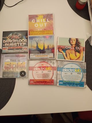 Lote CDs música electrónica