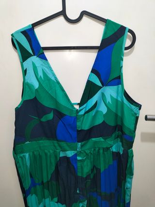 Vestido geométrico mujer