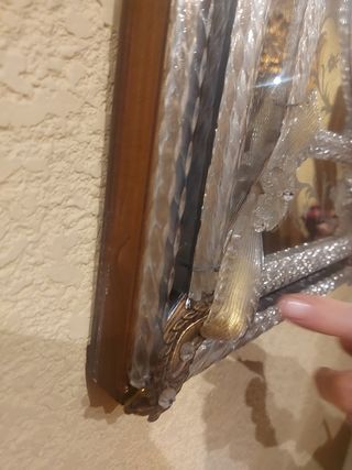 Espejo veneciano Murano vintage