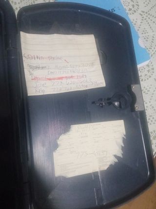 Emergency Police patrol box