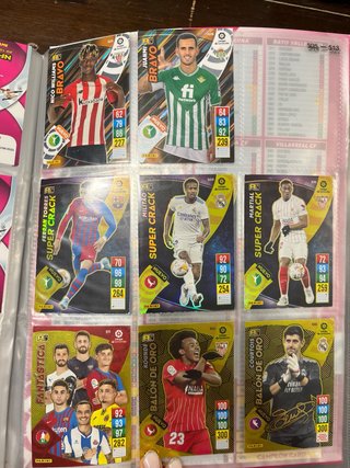 Cartas Adrenalyn LaLiga 2021 - 2022