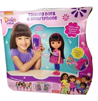 Muñeca "Dora habla con su teléfono"