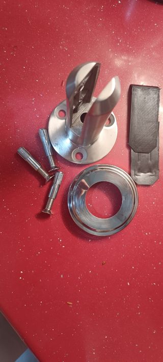 6 soportes POCO USO para armar cercas pladur/vidri