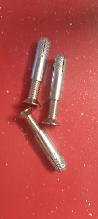 6 soportes POCO USO para armar cercas pladur/vidri