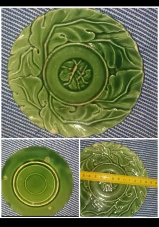 2 platos pequeños antiguos