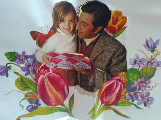 Antiguas postales de felicitación años 70