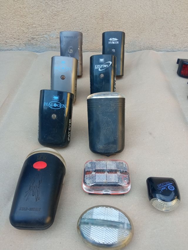 Luces para bicicleta delantera y trasera