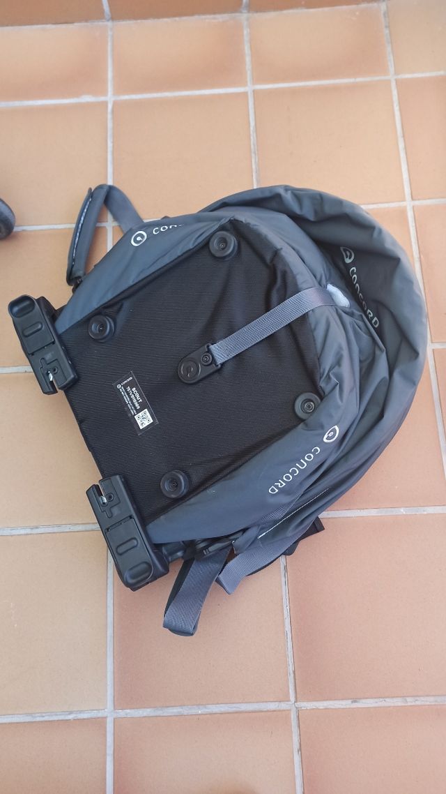 Carrito,capazo blando CONCORD SOUL GRIS