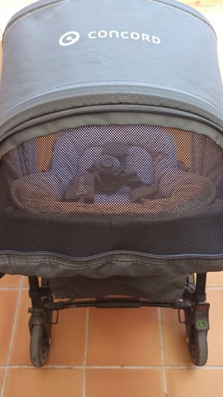 Carrito,capazo blando CONCORD SOUL GRIS