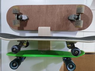 Soporte para skate de haya