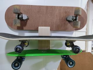 Soporte para skate de haya