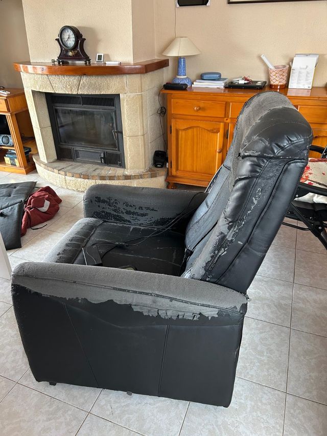 Sillón levantapersonas reclinable