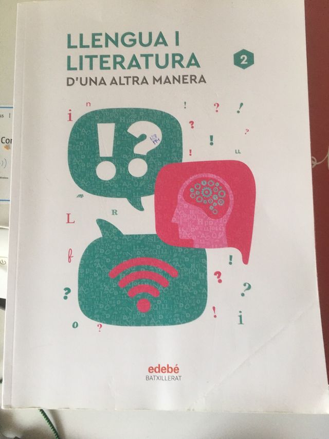 Llengua y literatura EDEBE 2 batxilletat