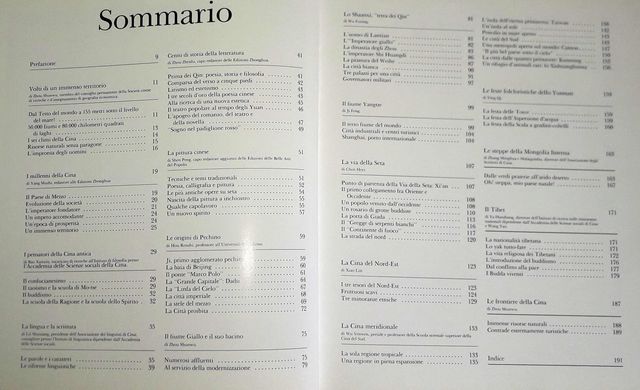 Libro di saggistica su Mondo e Viaggi "Cina"