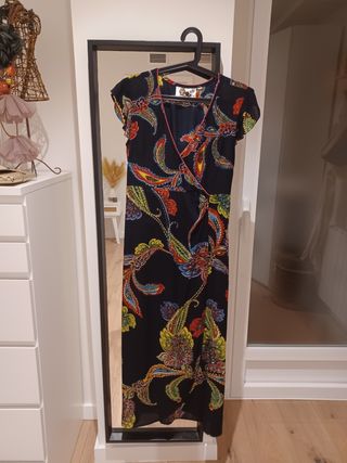 Vestido tipo kimono
