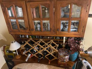 Alacena Rustica madera natural