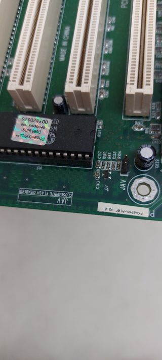 PLACA BASE DE ORDENADOR ANTIGUO 