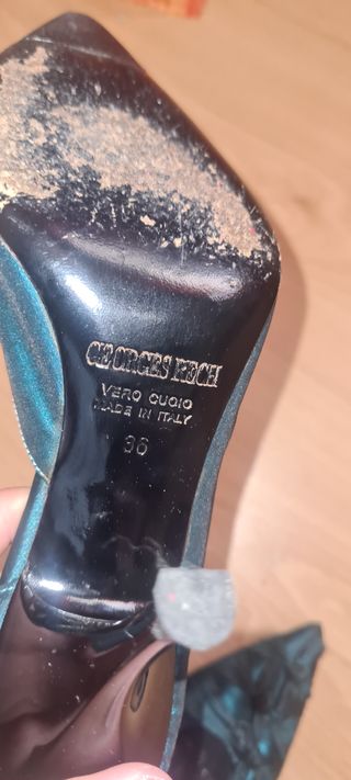 Zapato tacón para festejos