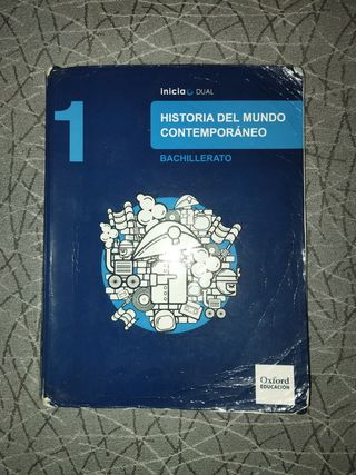 Historia del mundo contemporáneo, 1°Bach