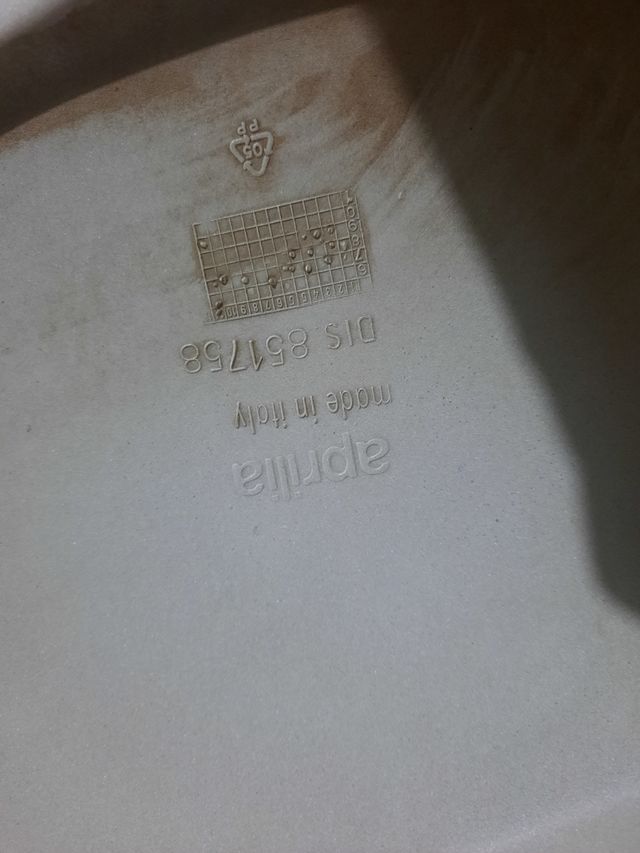 Carena codone posteriore scarabeo 100 4t 2009