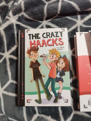 3 libros de the crazy haacks