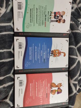 3 libros de the crazy haacks