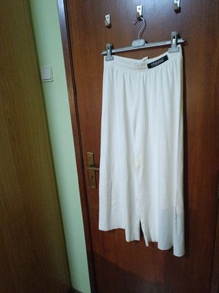 Calças de desporto brancas