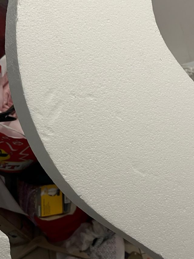 Letra S de corcho grande