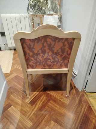Butaca descalzadora restaurada