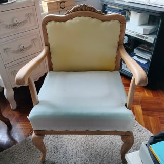 Butaca descalzadora restaurada