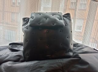 Mochila/bolso negra Jo & Mr.Joe
