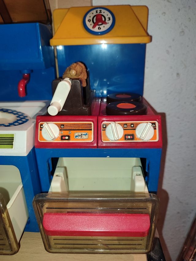 Cocinita Cocina Fisher Price 1990 Cocina Dos En Uno STEP Crecer