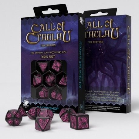 Precintado Dados Call Cthulhu rol 7 ed