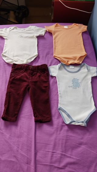 Lote de ropa de bebé niño de 6 a 9 meses