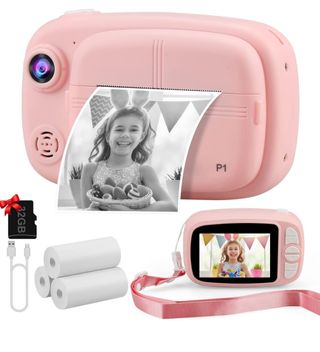 Cámara fotos digital instantánea niños
