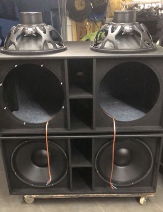 Caja Doble 18 Beyma Abedul