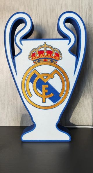 Lámpara led Real Madrid copa
