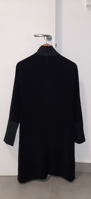 Cappottino/giacca lunga donna color nero