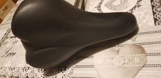sella per bici comoda morbida nuova