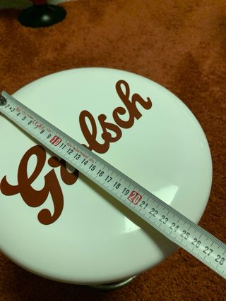 tavolino pubblicitario vintage