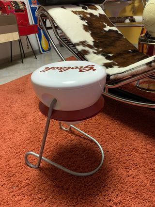 tavolino pubblicitario vintage