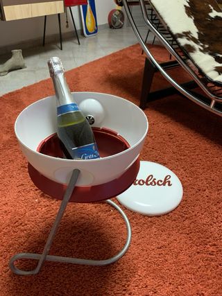 tavolino pubblicitario vintage