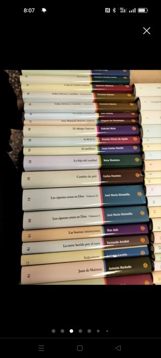 Biblioteca el Mundo y Telefónica 1€x libro.