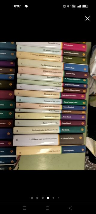 Biblioteca el Mundo y Telefónica 1€x libro.