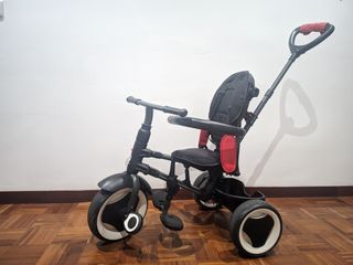 Triciclo Qplay Rito 3 en 1 (rojo)